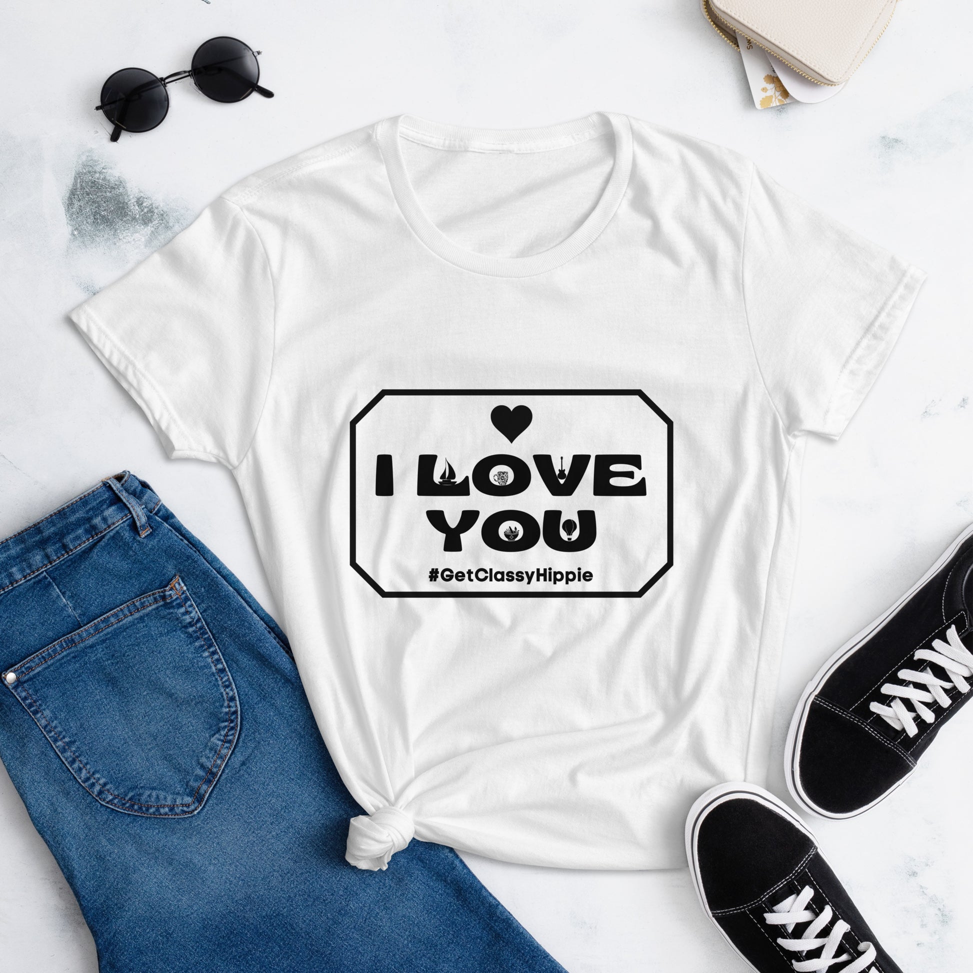 Women's I Love You t-shirt