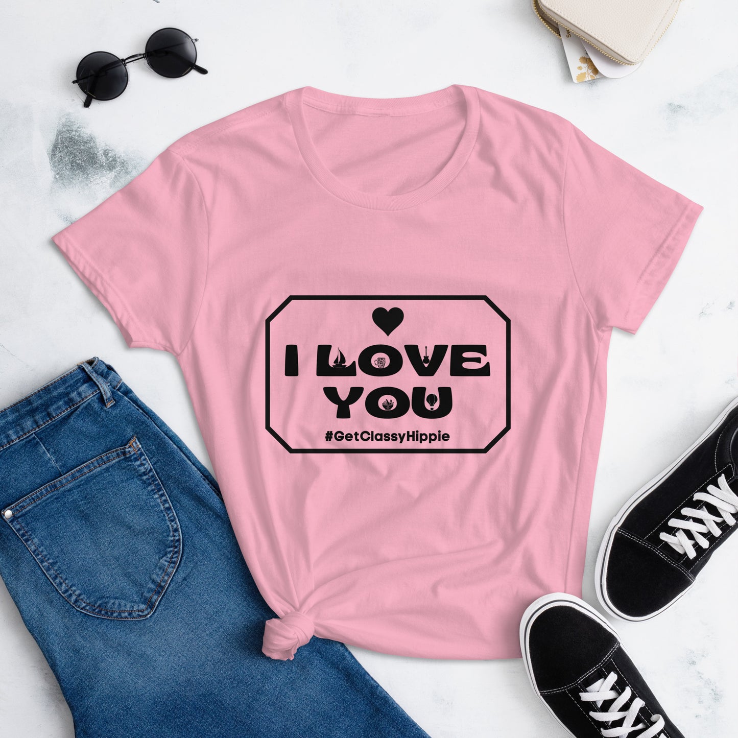Women's I Love You t-shirt